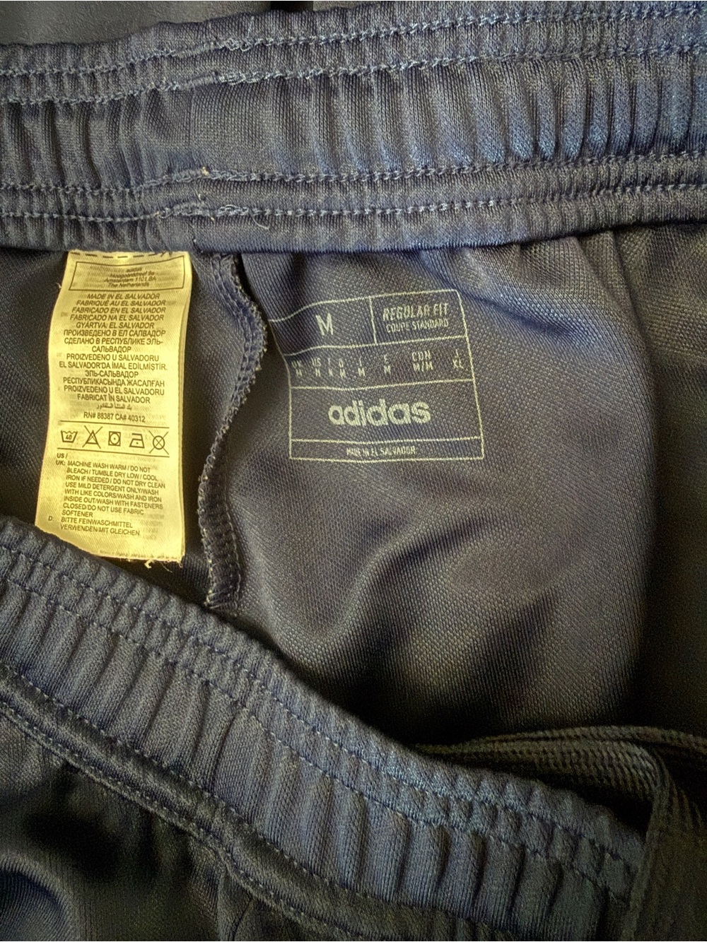 adidas Navy and Royal Blue Men Joggers Set - Picture 7 of 7